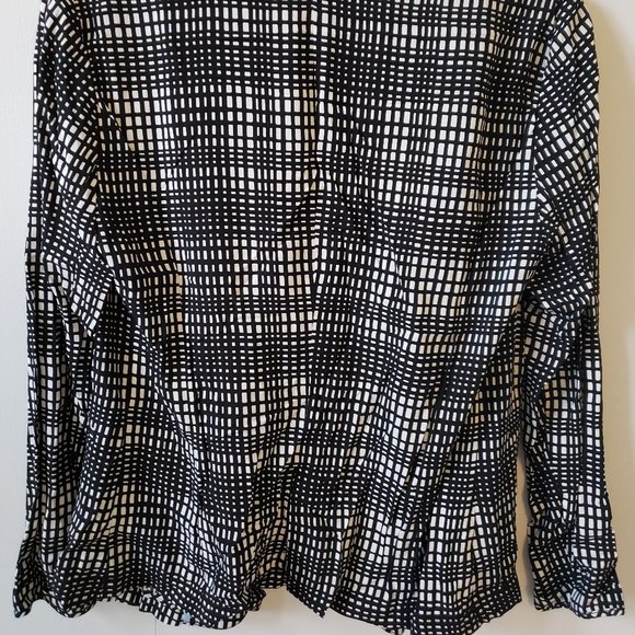 Smart Set black and white blazer - Picture 4 of 5